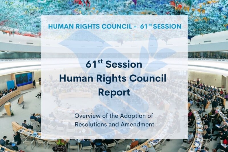 Human Rights Council #HRC60 I GCHRAGD
